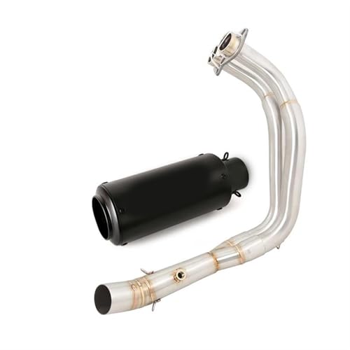 Tubo de escape Yamaha MT 07 2023 con silenciador colector y DB Killer kit