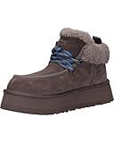 UGG Funkarra Cabin Cuff, Pantuflas Mujer, Thunder Cloud, 56 EU