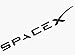 3d Zinklegierung Spacex Aufkleber Auto Heckklappe Emblem Aufkleber Abzeichen Aufkleber FüR Tesla Model S Model 3 Model X