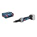 Bosch Professional 0601229100 Smerigliatrice Dritta GGS 18V-23 LC, senza Batteria, Velocità a Vuoto 23.000 min-1, in Valigetta L-Boxx, 18 volts,