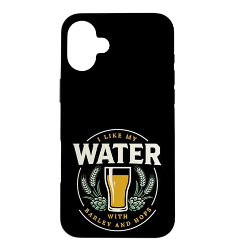 I Like My Water With Barley And Hops �N���t�g�r�[�� ���[���A �X�}�z�P�[�X iPhone 16 Plus �p