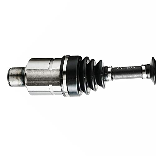Image of Detroit Axle - 4WD Front 2pc CV Axles for 01-04 Dodge Dakota, 01-03 Durango, 2 CV Axle Shafts Assembly 2001 2002 2003 2004 Replacement