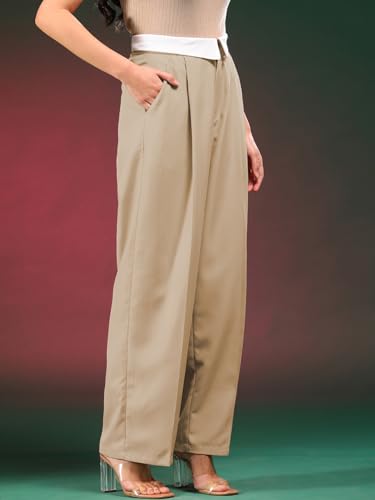 Image of KOTTY Women's Lightweight Loose Fit Casual Wear Pants