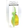 Kyocera Advanced Ceramic Vertical Double Edge Blade Peeler, Green