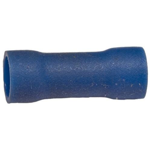 Morris Products 12164 Parallel Connector, Vinyl Insulated, Blue, 16-14 Wire Size, 200-Pack
