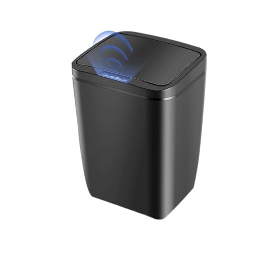 Bathroom Smart Sensor Trash Can Garbage Bucket Automatic for Kitchen Toilet Wastebasket Home image 2