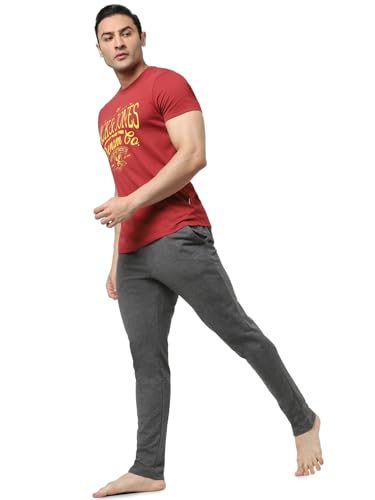 Image of Jack & Jones Men's Mid Rise Regular Track Pants