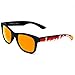 Produktbild Italia Independent Unisex-Erwachsene 0090-009-GER Sonnenbrille, Schwarz (Negro), 50