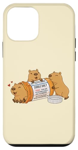 Funny Capybara R j̎q ̎q LbY X}zP[X iPhone 12 mini p