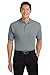 Port Authority Men's Silk Touch Polo with Pocket L Cool Grey