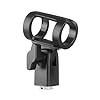 Adjustable Microphone Clip Holder Mount Clamp 3 / 8inch / 5 / 8inch / 1 / 4inch for Camera Studio Portable Stand Clip #3