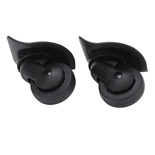 Luggage Swivel Casters Mute Black Suitcase Wheels Replacement For A524
