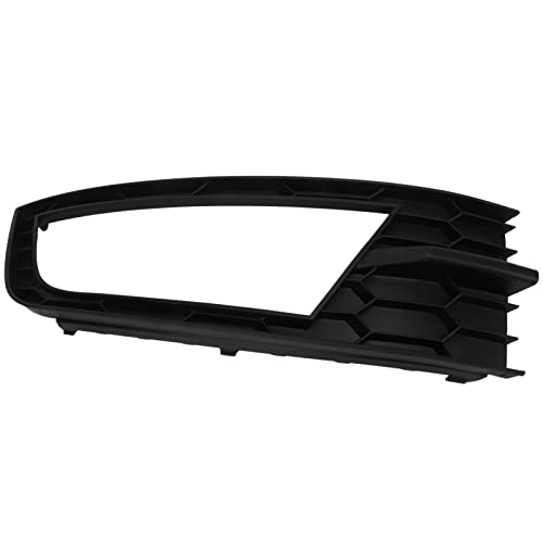 Image of Adium Fog Light Cover, Anti Aging Front Bumper Lower Grille Simple To Install ABS Perfect Fit for Cars (Right 5E08076829B9)