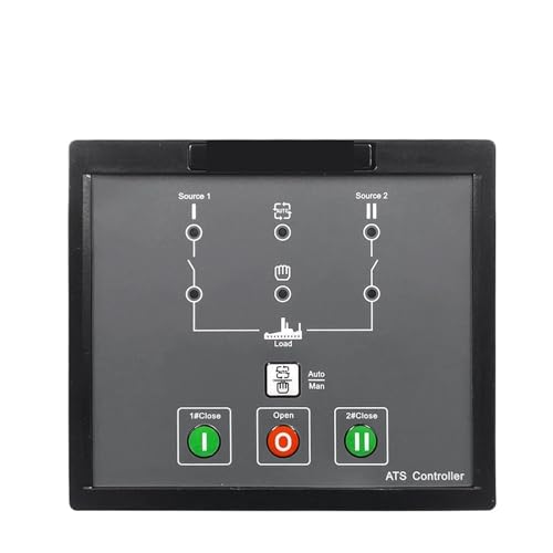 Controlador ATS HAT530NC: panel de transferencia automática de doble potencia para generador