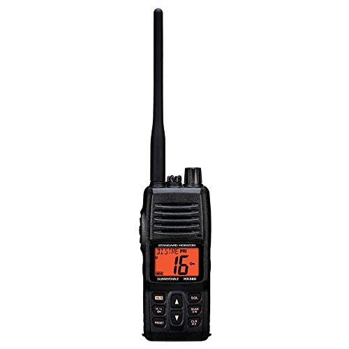 Image of Standard Horizon HX380 5W Commercial Grade Submersible IPX-7 Handheld VHF Radio w /LMR Channels