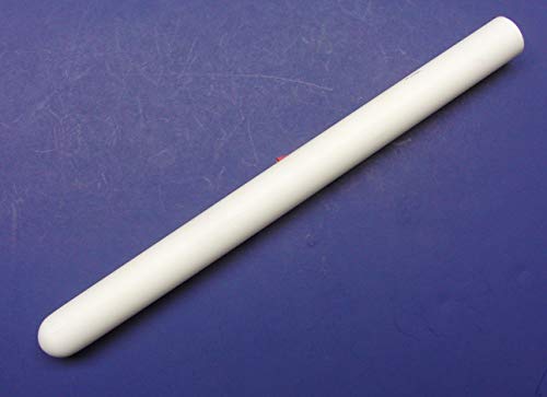 10 inch High Temperature Ceramic Protection Tube Sheath for K-Type Thermocouple for Kiln Furnace for Pottery, Glass Fusing, Metal Working