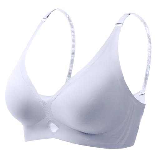 Sujetador deportivo transpirable y acolchado sin costuras para mujer bústier rosa S