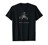 AH64 APACHE LONGBOW ATTACK HELICOPTER T SHIRT