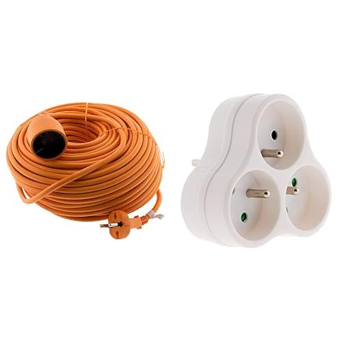 Prolongateur sans terre 40m Zenitech pour supprimer le manque de prises et la distance du réseau