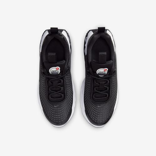 Nike Air Max Dn Little Kids' Shoes (FN4453-007, Black/Dark Grey/Black/White)4