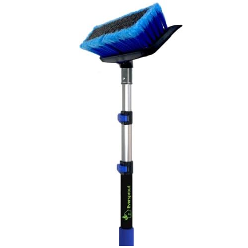 EVERSPROUT Scrub Brush, 1.5 to 3ft Pole, Rubber Bumper, No-Scratch | For…
