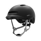 UNIT 1 Casco de bicicleta inteligente híbrido neón | Urbano y carretera | MIPS | LED delantero y trasero | Luz de giro y freno compatible con control remoto | Alerta de choque | Bicicleta eléctrica