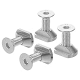 Compatibilité étendue : conçu pour fonctionner avec les kits de vis de rails de foil et les pièces de rails de foil de planche de surf, ce kit de visserie est compatible avec différentes marques et modèles, répondant ainsi aux besoins spécifiques des de wingfoil, de sup et de kitesurf, ainsi qu’avec les écrous de fixation pour planches de surf et les systèmes de vis pour foil surf