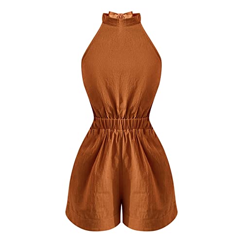 Combinaison sans manches à lacets coupe fluide et ajustement sur mesure - 2
