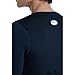 Under Armour Men's Armour HeatGear Compression Long-Sleeve T-Shirt , Black (001)/White, X-Large