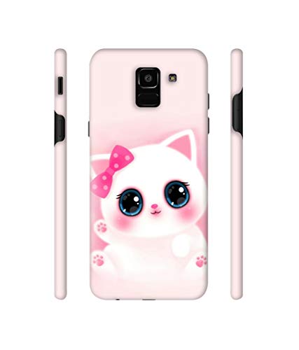 Image of Amazon Brand - Solimo Designer Babby Kitty 3D Printed Hard Back Case Mobile Cover for Samsung Galaxy J6