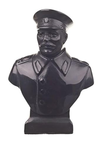 danila-souvenirs Soviet Russian USSR Leader Joseph Stalin Stone Bust Statue Sculpture 4.8'' (12 cm)
