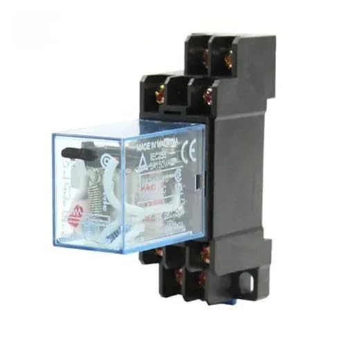 Bobine AC12V relais 8 broches haute conductivité rail DIN