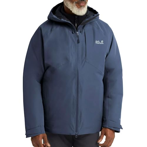 Veste de randonnée doudoune homme Jack Wolfskin Icecape chaude