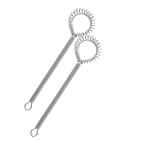 SMASOLO 2個 不???簧?拌器 軽量手動泡立て器 クリームや卵のミキサー キッチン調理用クリエイティブスプリングデザイン攪拌棒 ホーム