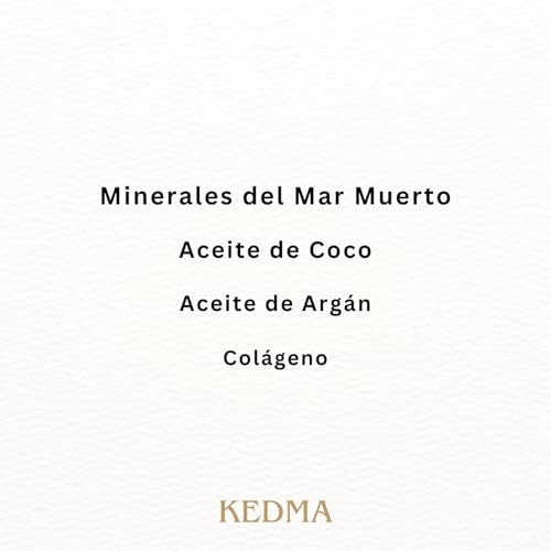 Crema de Colágeno Kedma Minerales del Mar Muerto Tratamiento Anti-Edad Premium 50g 8