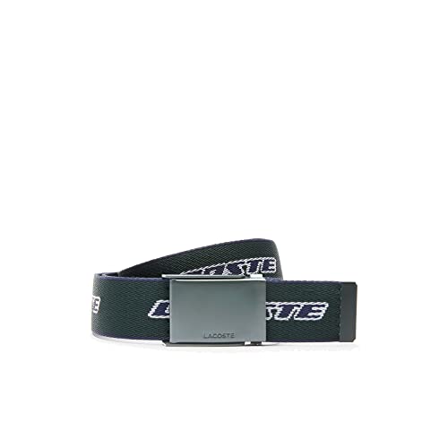 Lacoste Herren sportlicher Gürtel 35 WOVEN STRAP, Männer Accessoire,35 mm...
