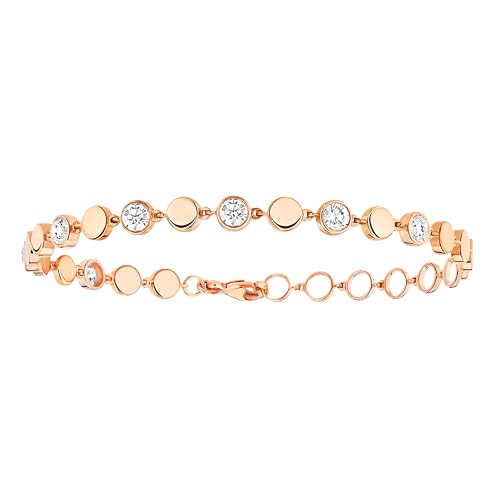 Image of MINUTIAE Adjustable Stylish Dazzling Party Bling Stackable Bracelet for Women
