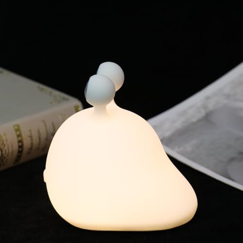 Lámpara de noche de silicona con LED recargable por USB miniatura 5