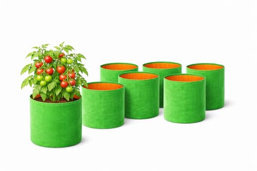 Alam Industries HDPE Grow Bags 12x12 Inch – Pack of 6