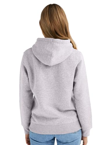 Image of TROND Women's Round Neck Full Sleeve Loos Fit Hooded /Hoodie Sweatshirt for Women(Color : Red)