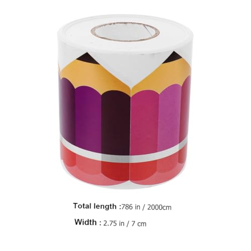 2 rouleaux autocollant pour décorations de tableau affichage - 2
