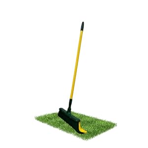 PLANTAWA Pack de Cepillo + Mango Extensible | Cepillo cesped Artificial con Mango Ajustable 0,80/1,40 m | Ideal para Cuidado y Mantenimiento de Césped y Alfombrillas