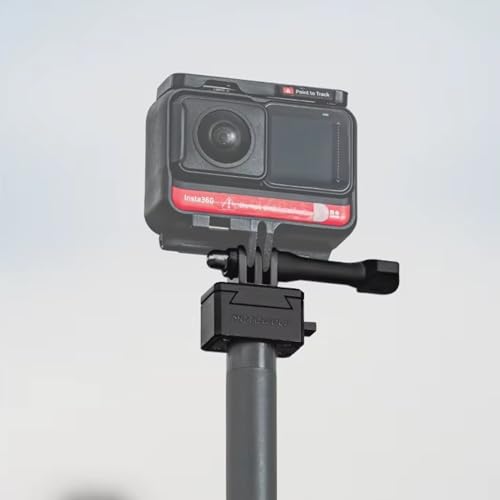 Image of YELLOWFIN Action Camera Quick Release Adapter with 1 /4 Inch Screw, Universal Compatible for Insta360 DJI Action SJCam, Fast Detach Base for Selfie Stick Tripod Extension Rod(Camera Mount)