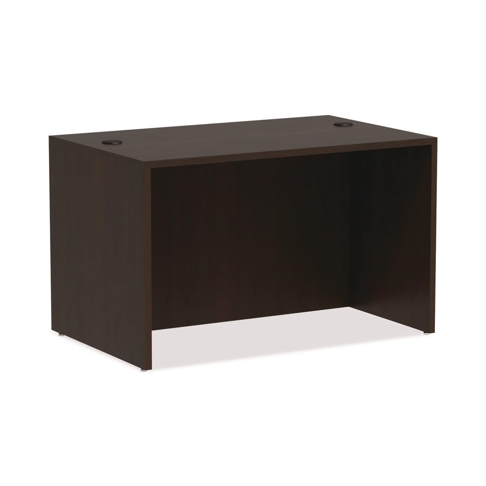 Alera Valencia Series Straight Desk Shell, 47 1/4w x 29 1/2d x 29 5/8h, Espresso - Review, Price and Buying Guide