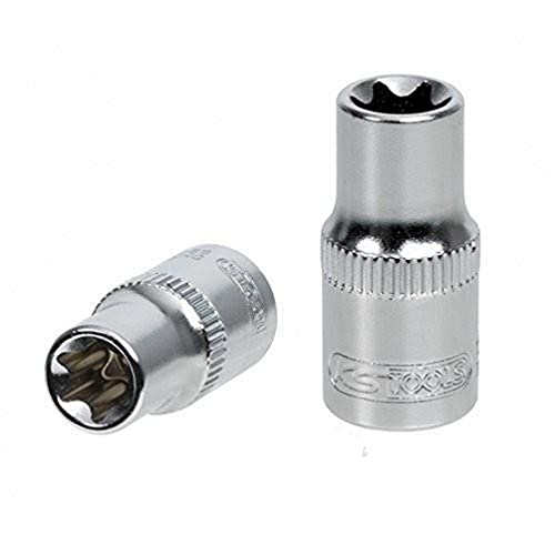 KS Tools 922.1537 Ultimate 1/4" Torx E10, Satin Finish Chrome