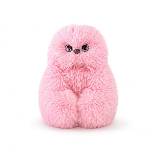 Image of MONEX Garments Cute Fluffy Plush Toy Set for Kids, Soft Kawaii Stuffed Animal Doll for Bedroom Decor & Gift, Purple Pink White Plushies