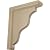 Ekena Millwork BKT02X09X11HARW Hamilton Traditional Wood Brackets, 2 1/4"W x 9"D x 11"H , Rubberwood