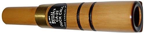 Faulk's Game Calls Special Bamboo Cane Duck Call CA-22, Brown