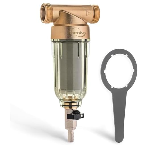 Reusable Spin Down Sediment Filter