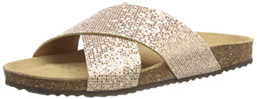 Geox D Brionia D Sandalias Mujer Multicolor Rose Gold 37 EU